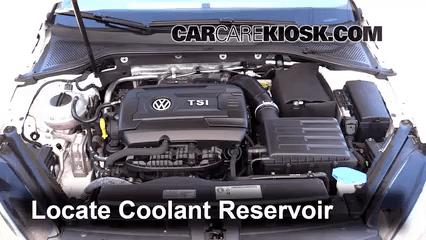 How to Add Coolant: Volkswagen GTI (2015-2019) - 2016 Volkswagen GTI S